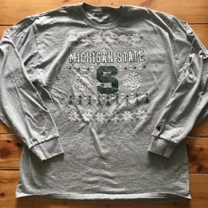 Michigan State Champion Holiday Long Sleeve